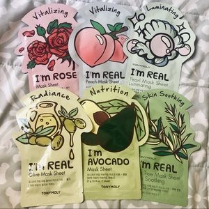 6 TONYMOLY Korean Skincare Face Masks